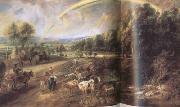 Peter Paul Rubens Landscape with a Rainbow (mk01) USA oil painting artist